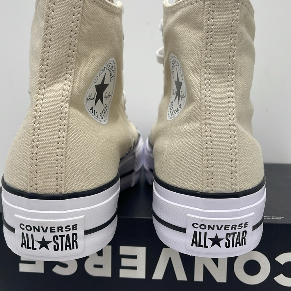 Converse WMNS Cream High-Top Platform Sneakers A08214F
CTAS LIFT HI
NATURAL IVOR - Picture 13 of 16